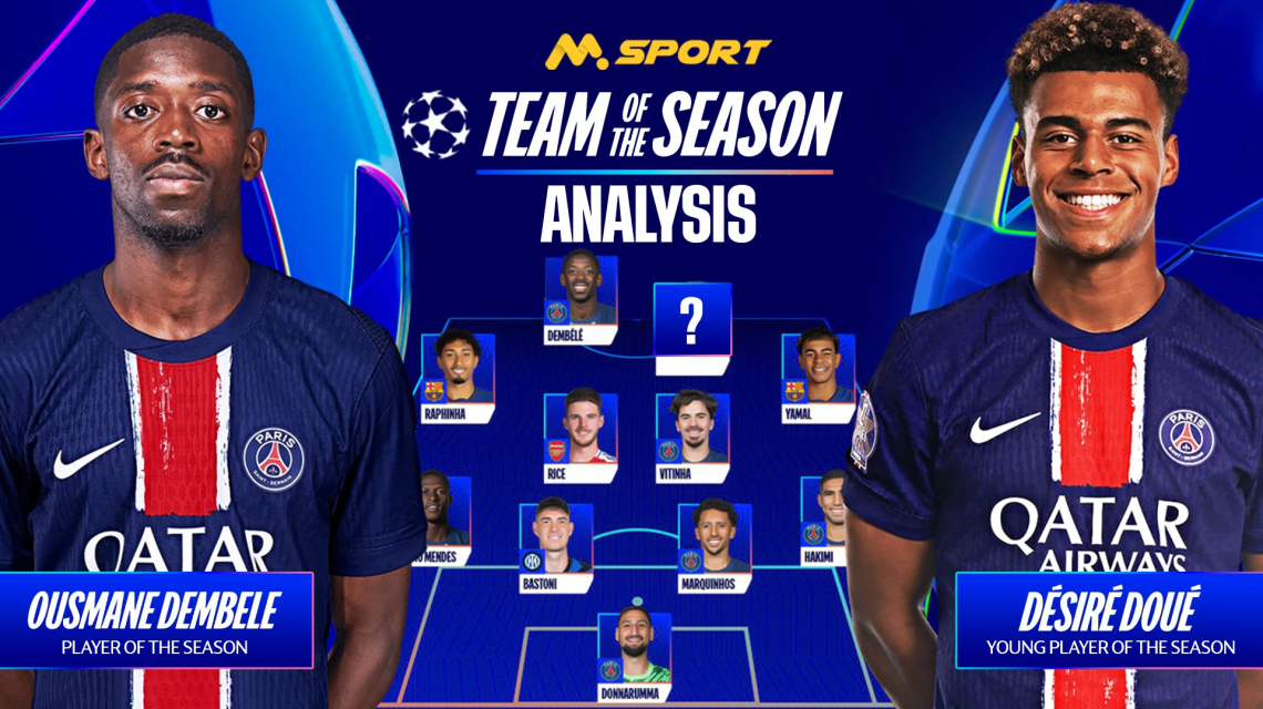 Yamal, Rice, &amp; Donnaruma In; Pedri, Sommer, &amp; Guirassy Out: Analysis of UEFA TOTS &amp; Best Player, Dembele &amp; Best Young Player, Doue